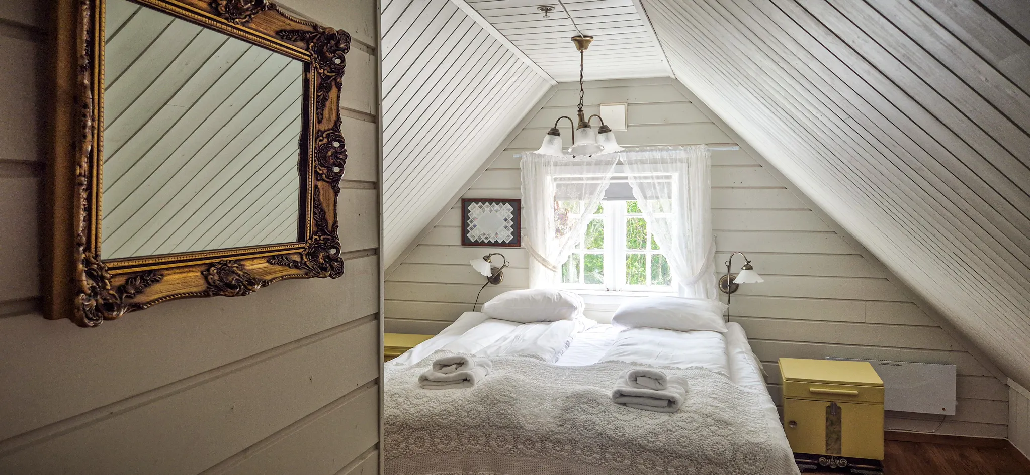 photo of one of the bedrooms