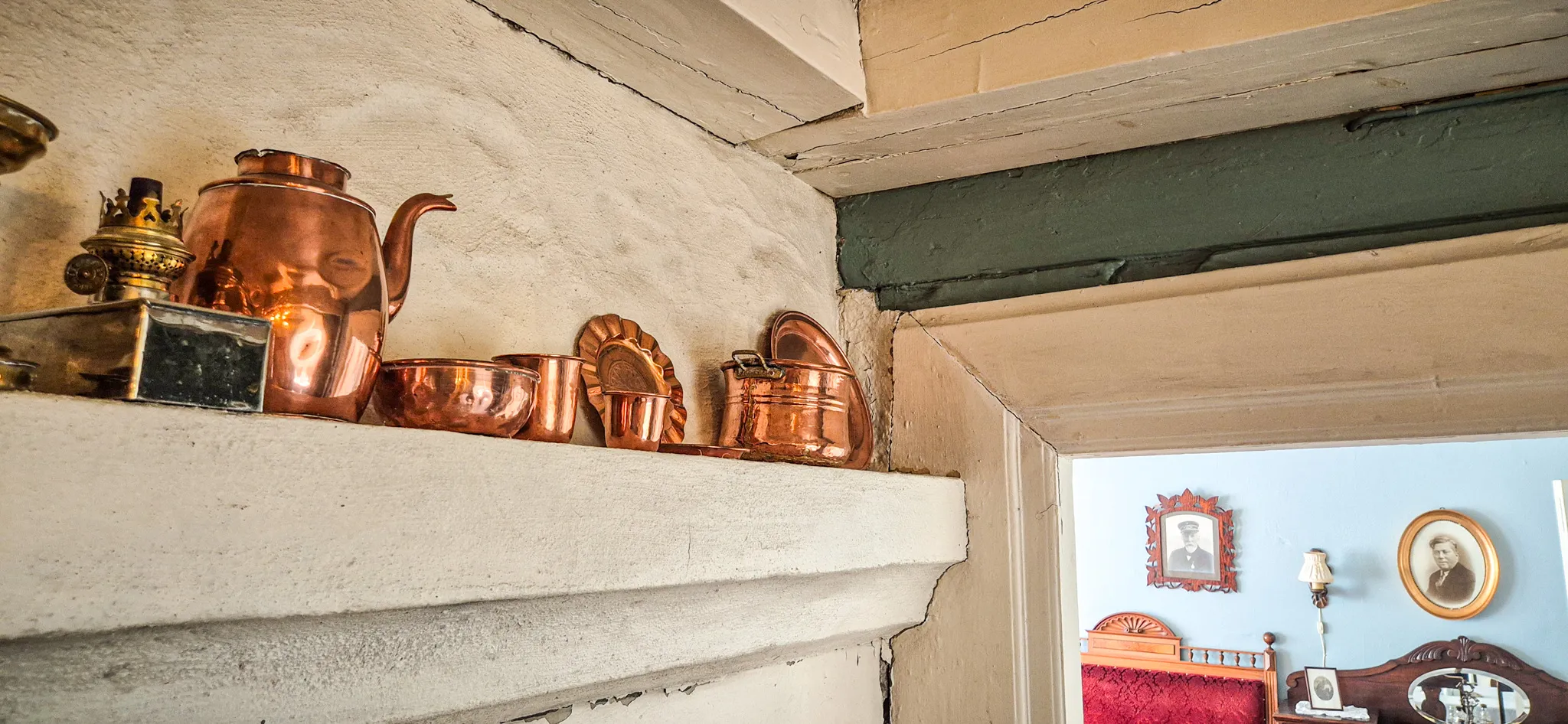 photo of historic copper items